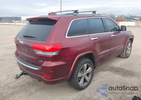 2016 Jeep Grand Cherokee Overland из США, поврежденный, VIN 1C4RJECG7GC500482